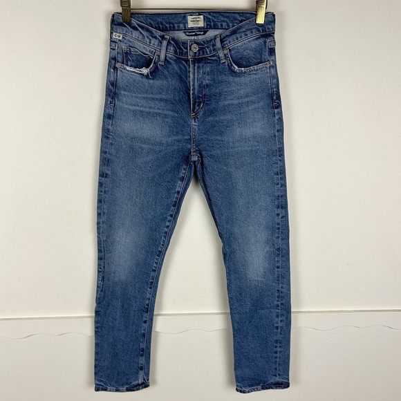 Citizens of Humanity Harlow Mid Rise Skinny Chit Chat Ankle Jeans 26 - Picture 2 of 6